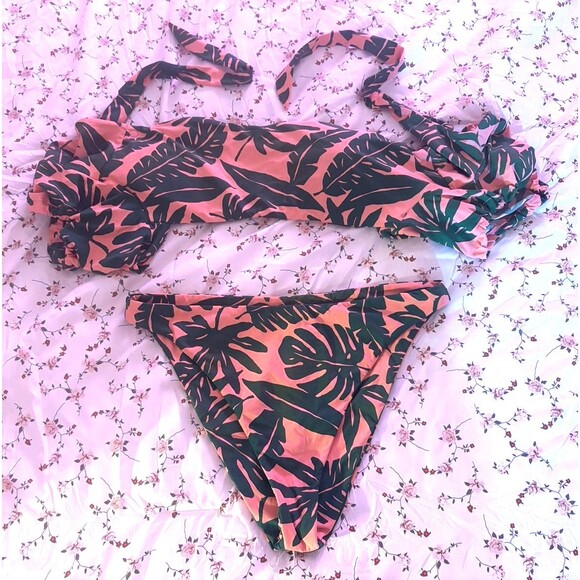 Volcom Women's Leaf Ur Life Bikini - Size XXL - Picture 1 of 2